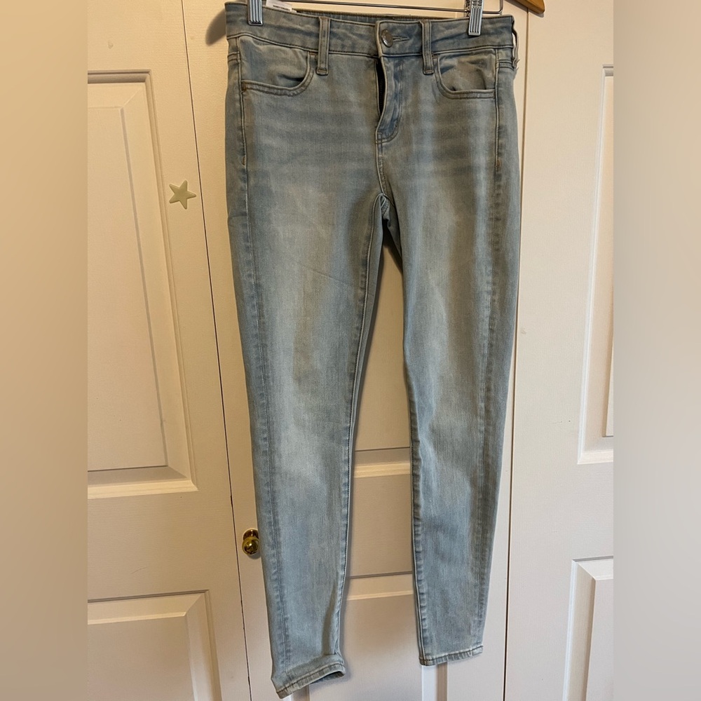 American Eagle By Payless Light Wash Women's Jeggings